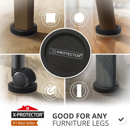 X-Protector Furniture Lifter Tool - Premium Furniture Jack Lifting Tool | Lift Furniture Easily - Appliance Lifter with 4.3" Adjustable Height - Ideal Jack to Lift Furniture Easily with No Effort