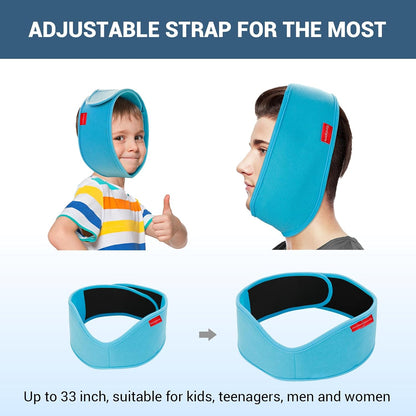 Comfytemp Wisdom Teeth Ice Pack Head Wrap, Gel Face Ice Pack for TMJ Relief