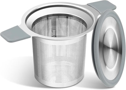 Ohtomber Stainless Steel Fine Mesh Tea Infuser for Loose Leaf Tea