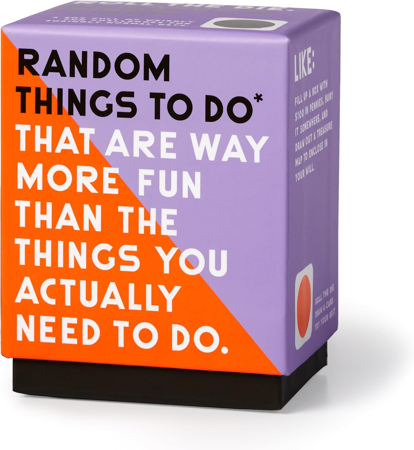 Brass Monkey Random Things to Do – Random Decision Making Card Set for Adults