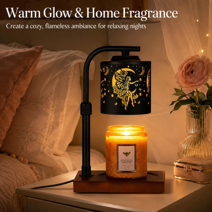 Candle Warmer Lamp Adjustable Height Dimmable for Jar Candles Hummingbird