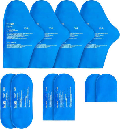 SuzziPad Cold Therapy Socks & Hand Ice Pack, Cooling Gloves for Chemotherapy, Chemo Care Package for Women and Men, S/M