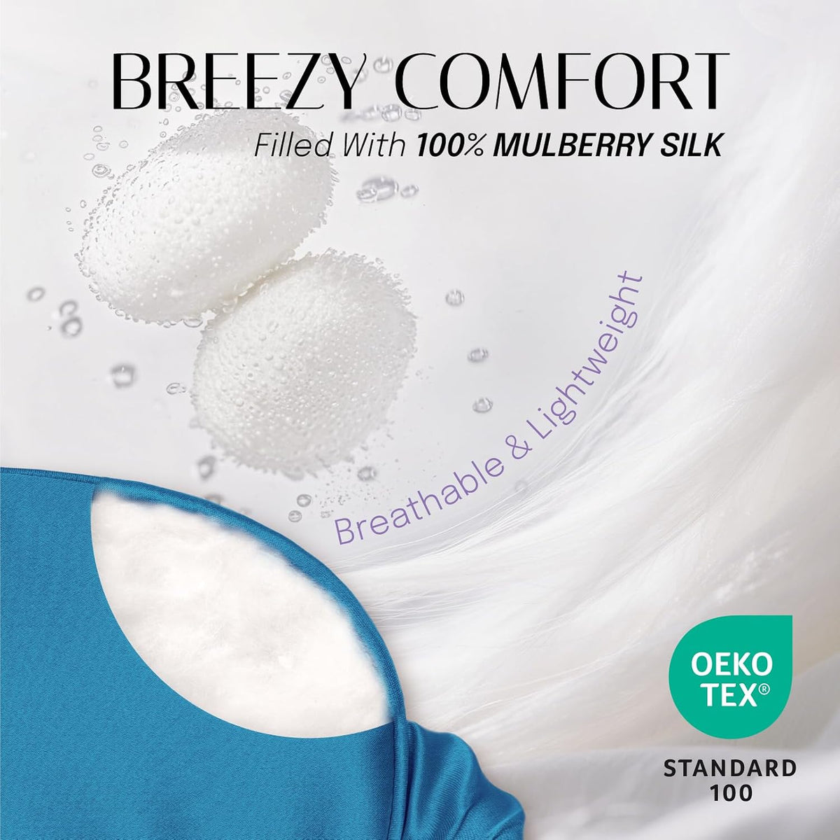 OLESILK 100% Mulberry Silk Sleep Mask for Women - Zero-Pressure Blackout