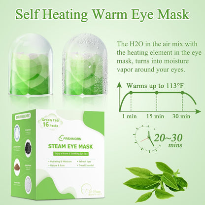 Steam Eye Mask Heated Eye Masks For Dry Eyes, Unscented