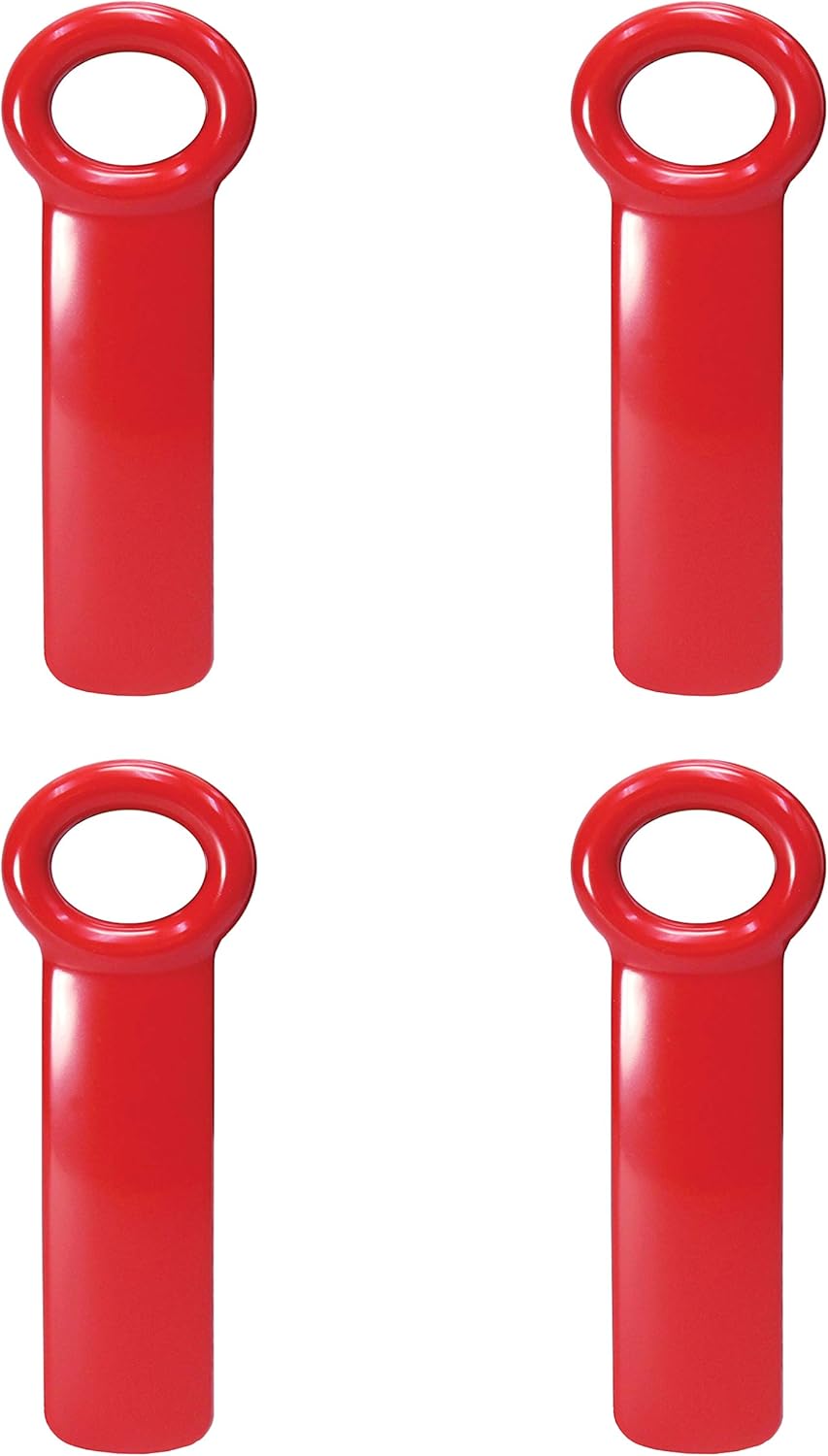 Brix JarKey Original Easy Jar Key Opener, 2-Pack, Red