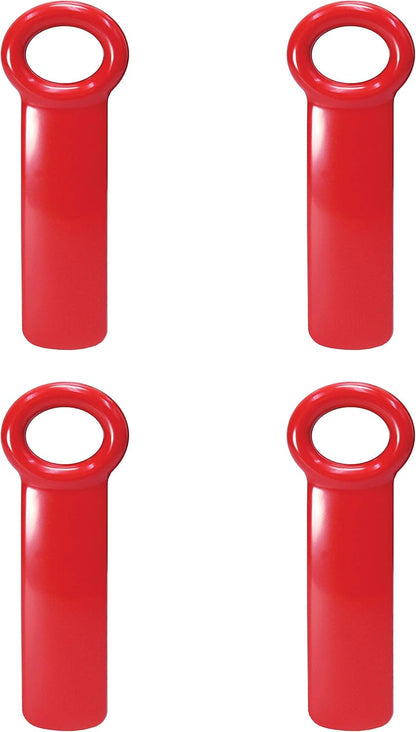 Brix JarKey Original Easy Jar Key Opener, 2-Pack, Red