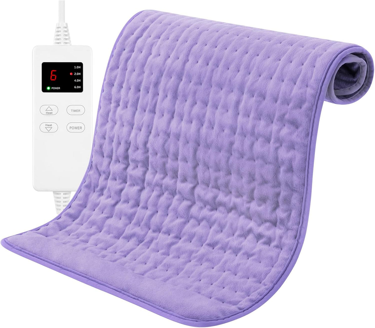 NBKLS Heating Pads for Back Neck Shoulder Pain, Electric Heating Pad Auto Shut Off, Fast Heat, Large Heating Pad Christmas Gift for Women Men, Birthday Gifts for Mom Dad (Blue)