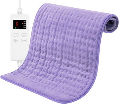 NBKLS Heating Pads for Back Neck Shoulder Pain, Electric Heating Pad Auto Shut Off, Fast Heat, Large Heating Pad Christmas Gift for Women Men, Birthday Gifts for Mom Dad (Blue)