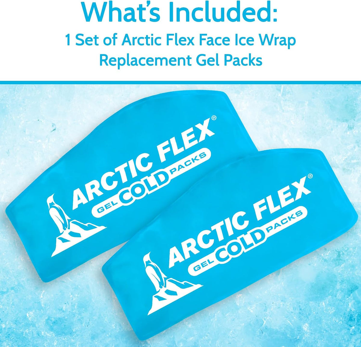 Arctic Flex Gel Replacement Packs - Ice Packs Reusable for Elbow Ice Brace