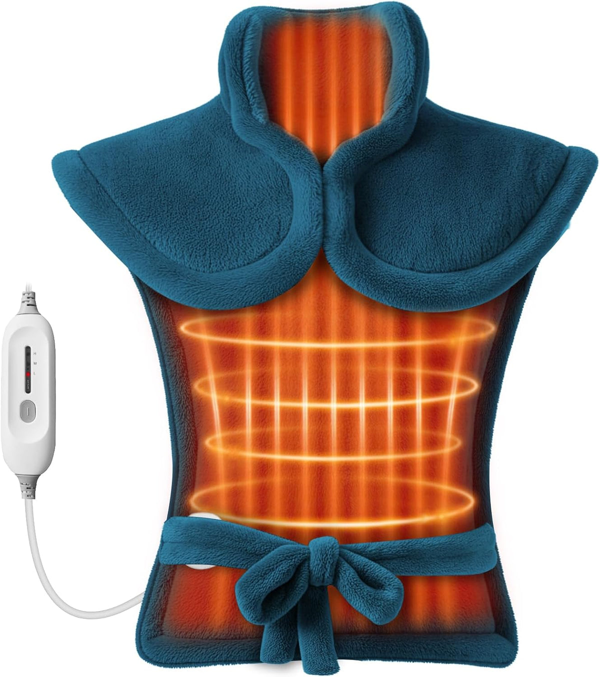 COMFIER Electric Heating Pad for Back, Neck and Shoulders, FSA Eligible HSA