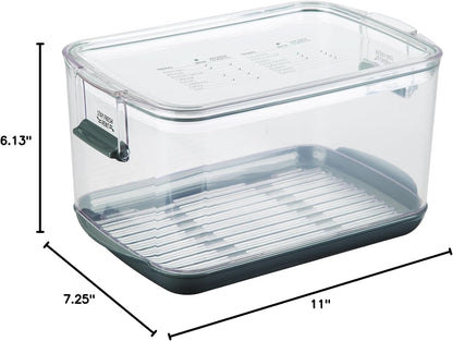 ProKeeper Produce Storage Container with Stay-Fresh Vent System – 5.7 Quarts, Airtight for Fruits & Vegetables | Stay-Fresh Vent System Keeps Fruits & Vegetables Fresh Up To 2x Longer, BPA-Free and Dishwasher Safe