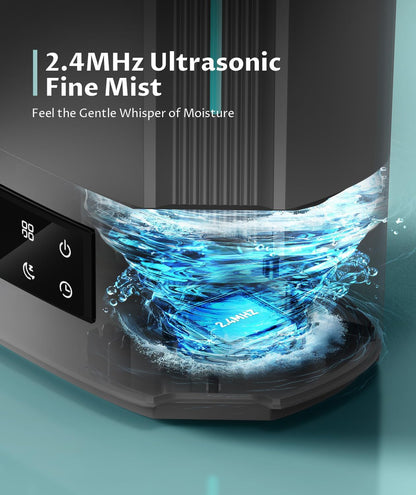 BREEZOME 6L Humidifier for Bedroom Large Room Smart Humidistat Control