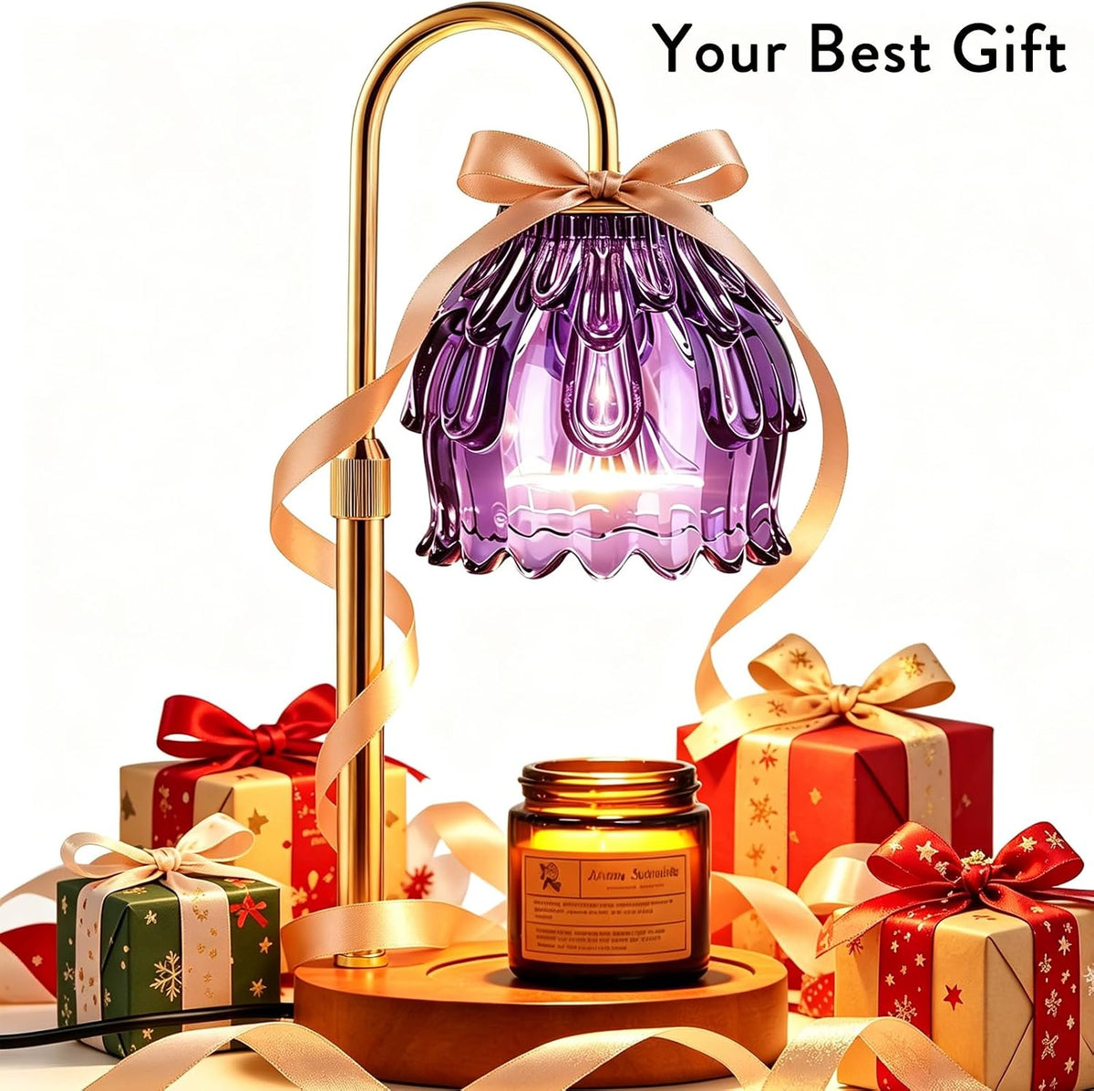 Candle Warmer Lamp with Timer Dimmable Home Decor Birthday Gifts for Women