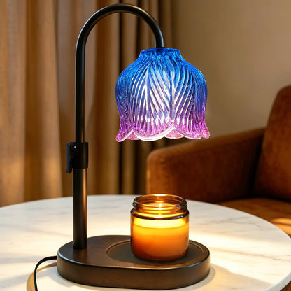 Candle Warmer Lamp with Timer and Dimmer, Adjustable Height Design