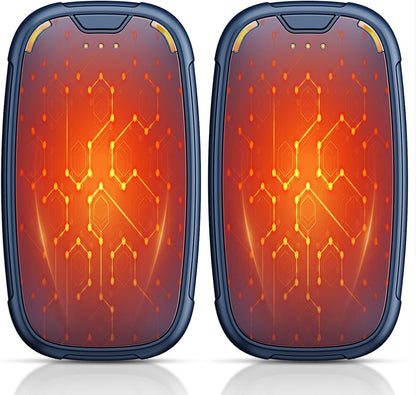 Hand Warmers Rechargeable 2 Pack, 3-Settings Rechargeable Hand Warmer, AI Smart Heating, Pocket Portable Electric Hands Warmer, Magnetic Handwarmers, A Winter for Kids and Loved Ones