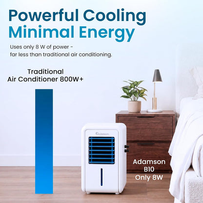 B10 Bed Cooling System, Cotton Mattress Pad for Night Sweats, Twin Size