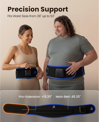 BOB AND BRAD ThermoRed Cordless Heating Pad for Lower Back with Red Light