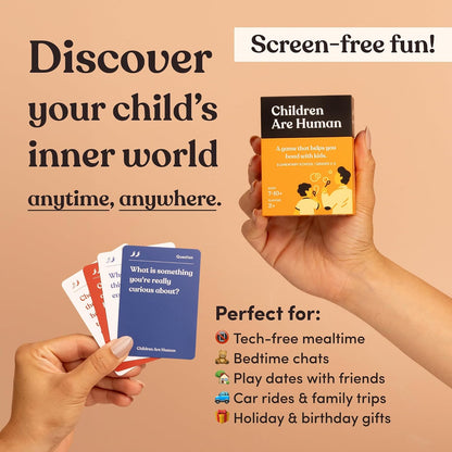 Friends are Human Conversation Cards for Friendship and Bonding, 140 Cards