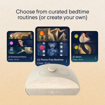 Hatch Restore 3 | Sunrise Alarm Clock, Smart Light, Sleep Audio (Putty) | White Noise Machine & Sunrise Alarm Light, 80+ Sleep Sounds, Screen-Free Bedtime Routine with Meditations via Hatch Sleep App