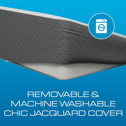 Kolbs Leg Elevation Pillow for After Surgery | Flat Top Bed Wedge Bolster Pillow for Legs | Foot, Knee, Ankle Elevation Post Surgery (Flat Top 7" Height)