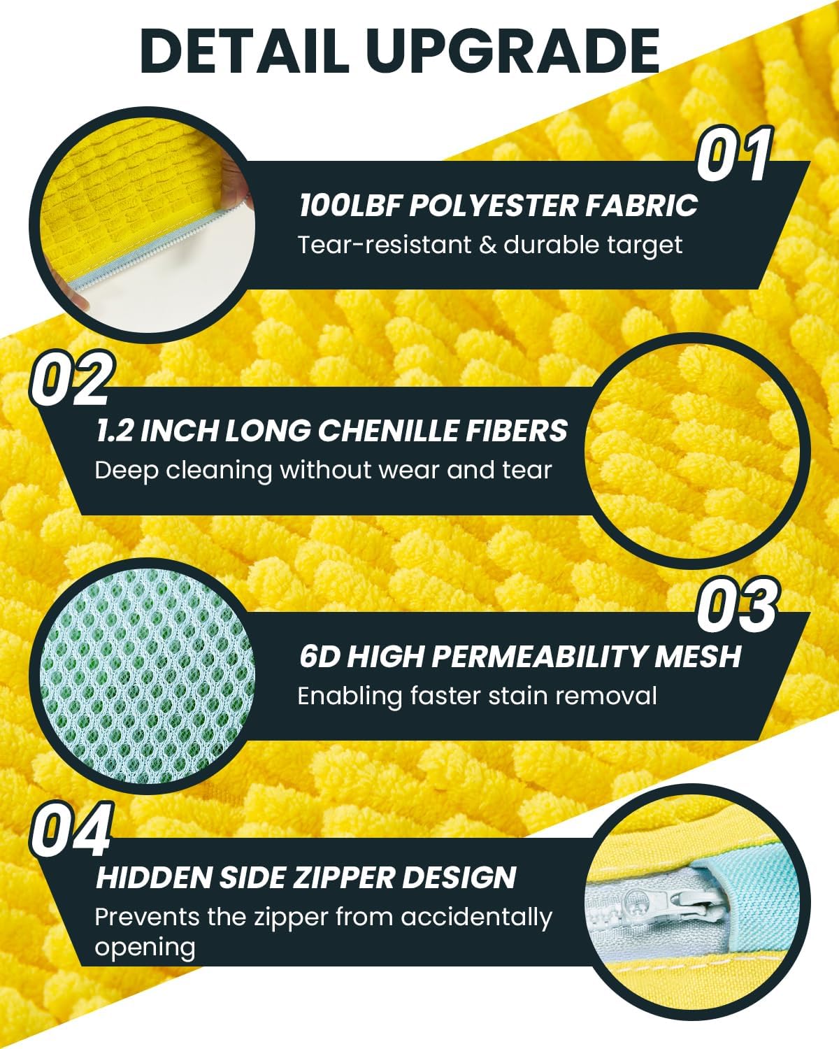 Shoe Washing Machine Bag: 2 Pack Reusable Shoes Cleaning Bags, Light Yellow | Heavy Duty Shoe Laundry Bag for Washer & Dryer, 360° Deep Clean for Sneakers Tennis Shoes, Gifts for Women Men (2pcs)