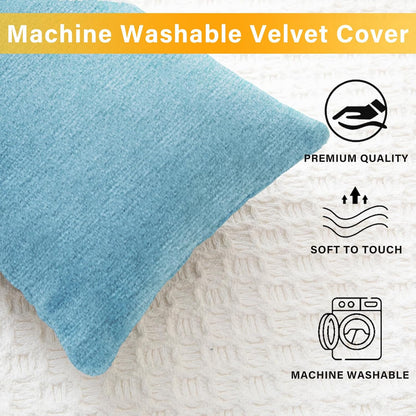 1 MIDDLE ONE 2 Pack Small Pillow, Memory Foam Mini Pillow 11 X 7 Inches for Travel, Sleeping, Nap and Neck, Knee, Lumbar Support, Tiny Cushion for Pet, Dogs (Grey)