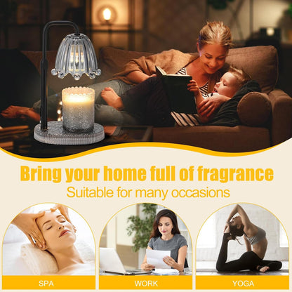 Candle Warmer Lamp with Timer,Birthday Gifts for Women