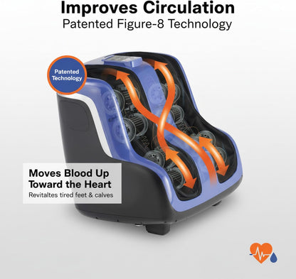 Human Touch Reflex5s Foot & Calf Massager Plantar Fasciitis - HSA Approved