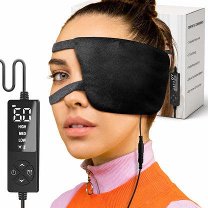 sticro Single-Eye Heated Mask for Eyelid Comfort with Auto-Off