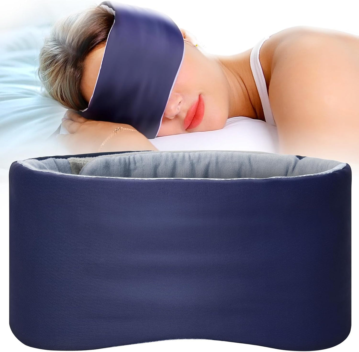 SARISUN Sleep Mask Dual-Side Blackout Eye Masks for Sleeping Men&Women