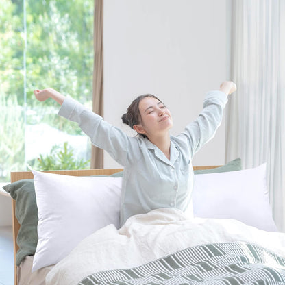 Utopia Bedding Full Body Pillow for Side Sleeper, White Long Pillow for Bed | Large Body pillows for Adults, Plush Support, Pregnancy Pillow Insert for sleeping, helps maintain body contour, 20x54 inches
