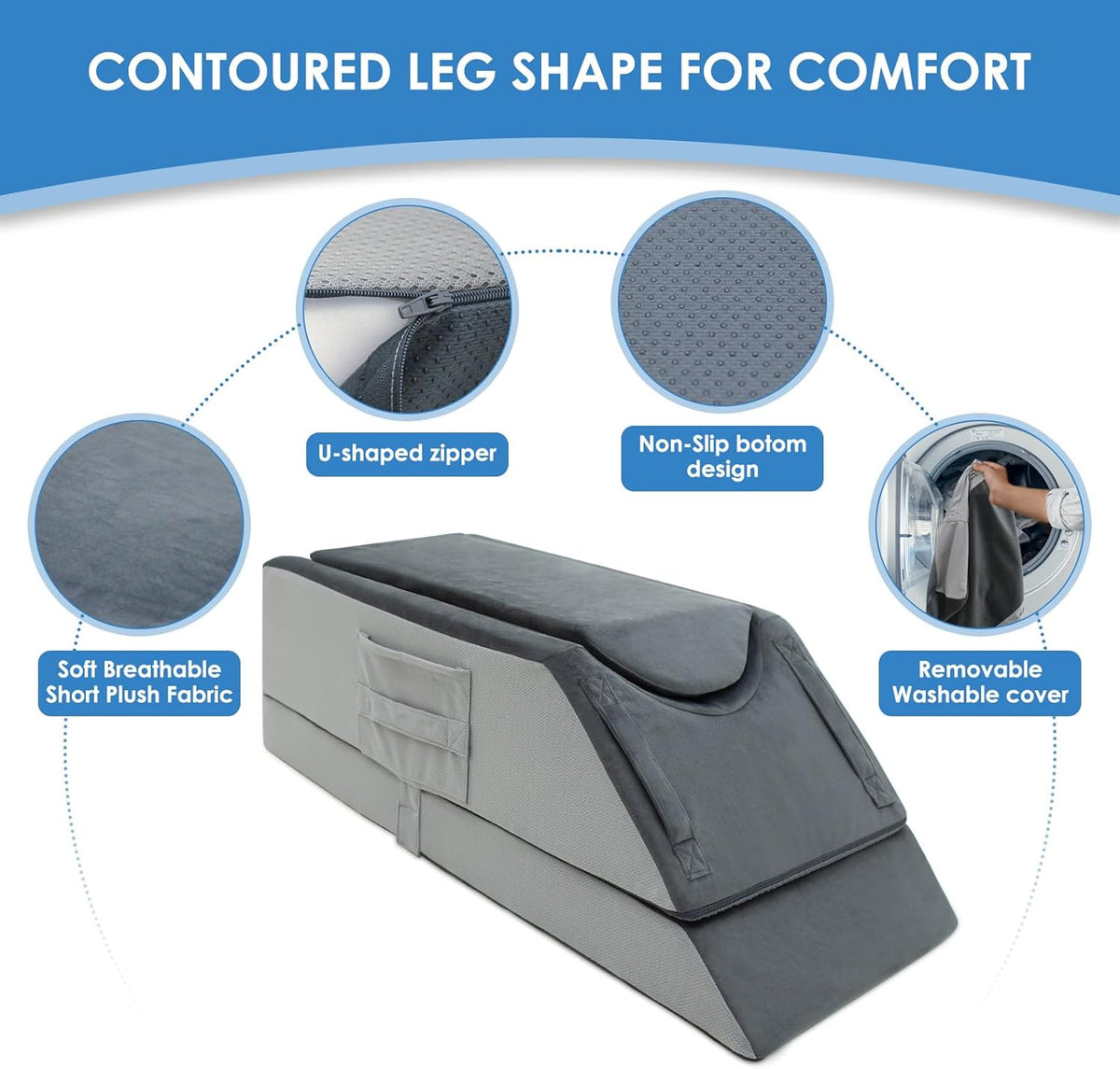 Kehangte Leg Elevation Pillows for After Surgery,Wedge Pillow,Knee Pillows