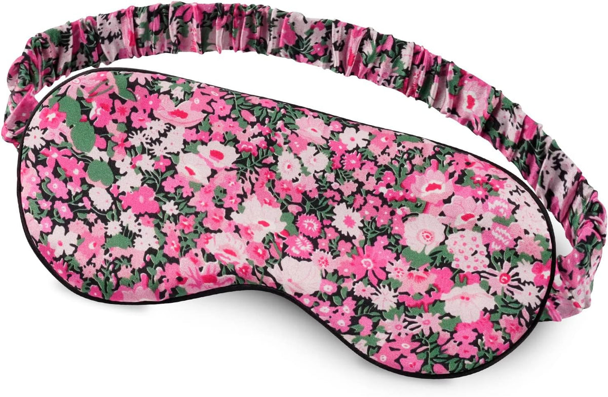 OLESILK 100% Mulberry Silk Sleep Mask for Women - Zero-Pressure Blackout