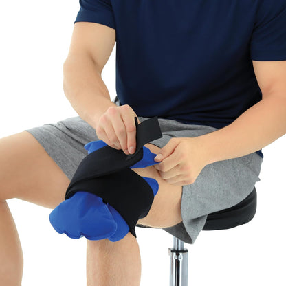 Reusable Hot & Cold Therapy Pack for Knee, Back, Shoulder & Ankle Pain (Cervical - 6 x 20 inch)