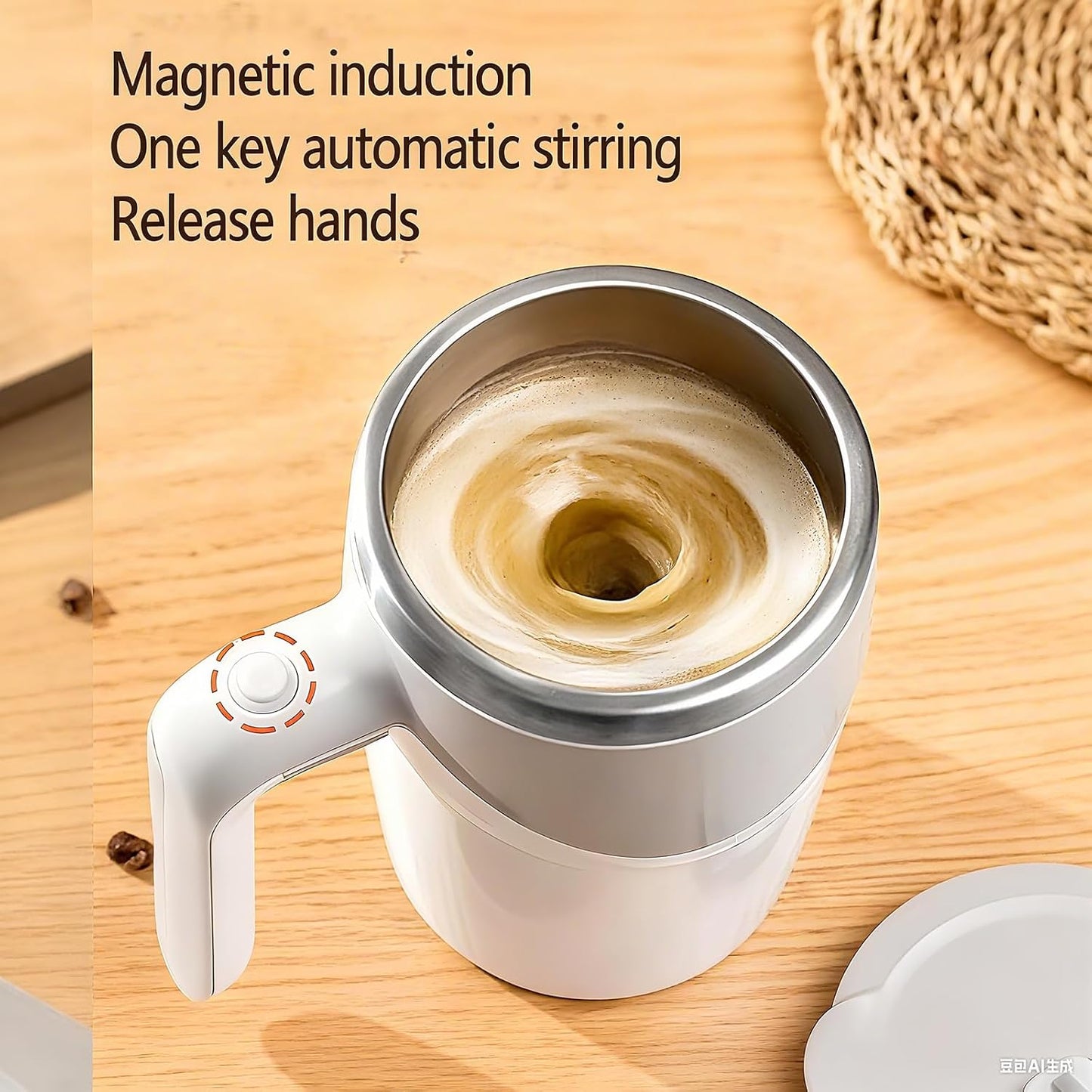 Portable 16OZ Insulated Tumbler with Magnetic Tea Infuser, Water Bottle | Stainless Steel, BPA-Free, Magnetic Detachable Strainer, One-Touch Brewing, For Loose Leaf Tea, Gift for Men & Women