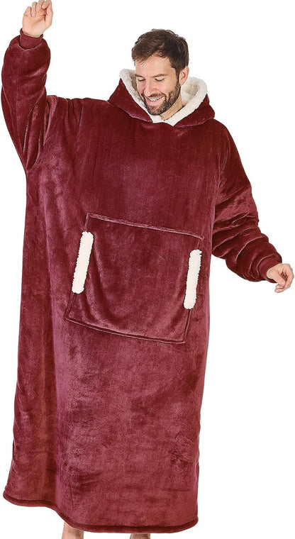 yescool Wearable Blanket Hoodie as Christmas Birthday Gifts for Women Mom - Colors A