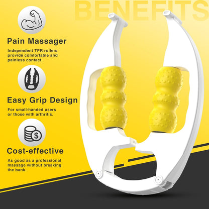 Arm Massager & Forearm Massager, Adjustable Muscle Roller for Tennis Elbow