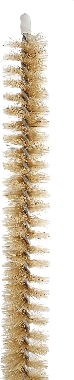 KONEX 44" Dryer Vent Cleaner Brush Flexible Lint Trap Cleaning Tool with Horsehair Bristles