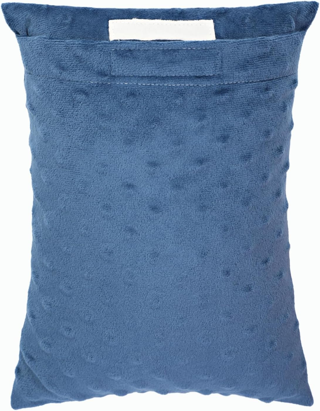 Small Neck Pillow for Recliner Chair Neck Support Pillows Pain Relief Plump Adjustable Filling Nap Airplane Sleeping Little Cushion Minky Dot Dark Gray