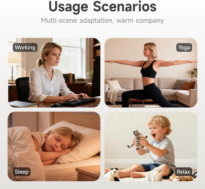 White Noise Machine,Sound Machine for Sleeping,Sleep Aid for Adults Baby,18 Non-Looping Sounds,ZenNap App Included 500+ Hi-Fi Audios,8-Sounds Mixing,Office,Travel,Home
