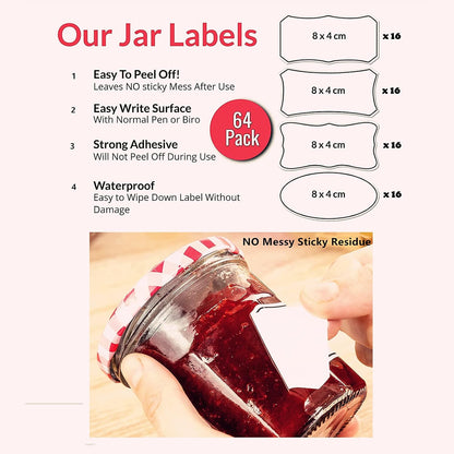 Hybsk Removable Freezer Labels Easy Peel Off - Frozen Food Storage Labels that Leave No Sticky Residue After Use (Type 1)