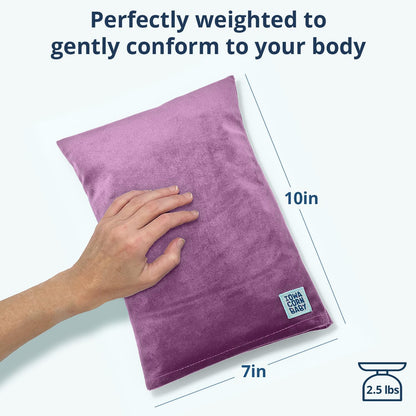 Microwave Heating Pad - Moist Heat Warm Compress for Back, Neck and Cramps