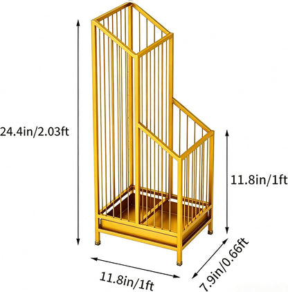 Umbrella Stand Umbrella Holder for Entryway Umbrella Storage Stand Rack Entryway with Decorative,Durable Indoor,Hotel Entryway,Modern Home Decor,Office Entrance Stylish
