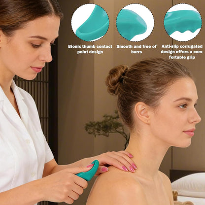 Trigger Point Massage Tool Thumb Saver Massage Tool | Ergonomic self massage tool designed for targeted trigger point therapy and deep tissue myofascial release.
