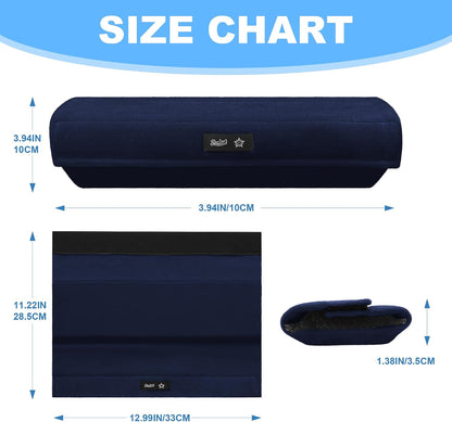 SPRING SEAON Wheelchair Accessories Armrest Covers, Memory Foam Pads, Pair