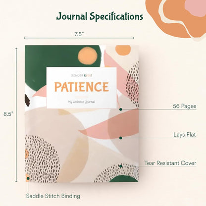 Sonder Kids Wellness Gratitude Journal - Kids Journal for Girls and Boys, Hands-On Activities like Crosswords, Coloring and Nature Prompts, Undated, Ages 6-12, 56 pages