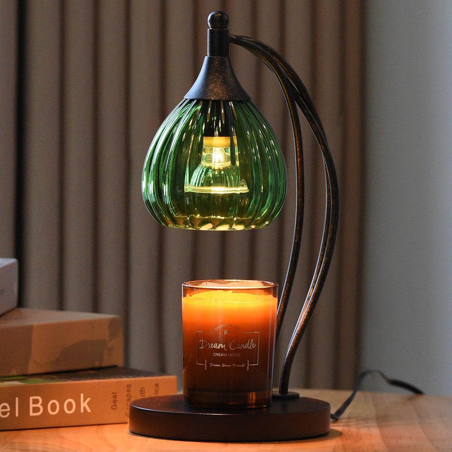 Candle Warmer Lamp with Timer and Dimmer - Electric Melter for Scented Jar Candles - Housewarming, New Home Decor