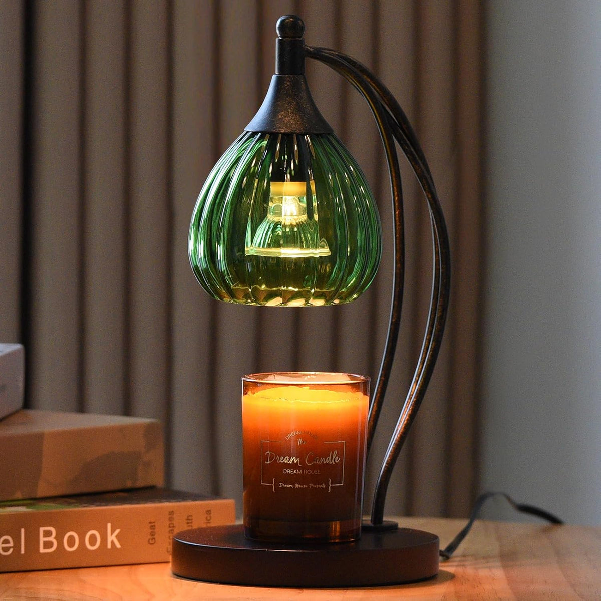 Candle Warmer Lamp with Timer and Dimmer - Electric Melter for Scented Jar Candles - Housewarming, New Home Decor