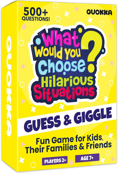 Travel Card Game for Teens, Kids, Adults - Party Games for Family Nights