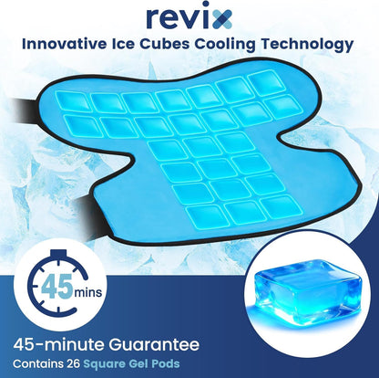 REVIX 45-Min Long-Lasting Shoulder Ice Pack Wrap for Rotator Cuff Surgery